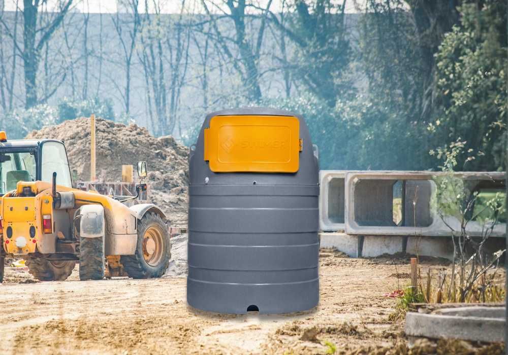 Zbiornik do diesla na olej napędowy 1500 L