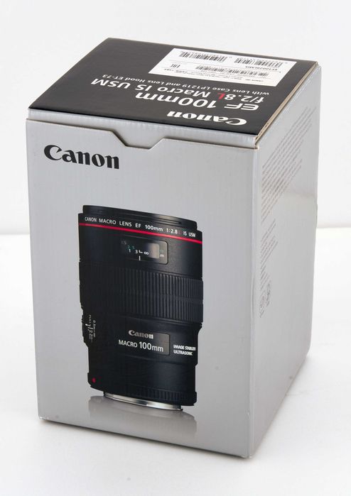 Obiektyw Canon EF 100mm f/2.8L Macro IS USM stan BDB+
