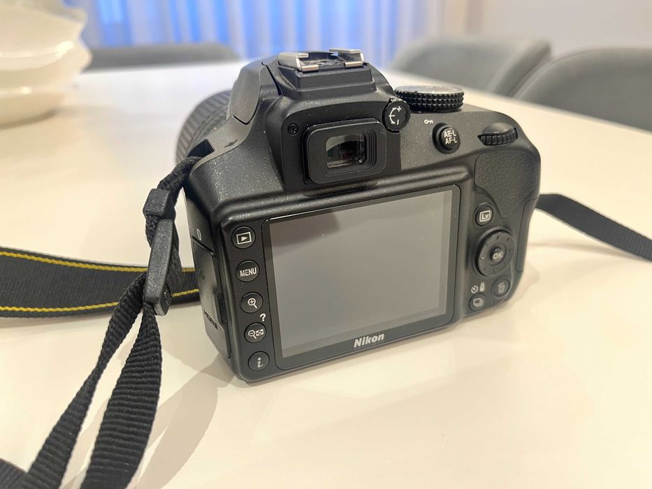 MÁQUINA FOTOGRÁFICA NIKON D3400 + Objetiva 18-105mm