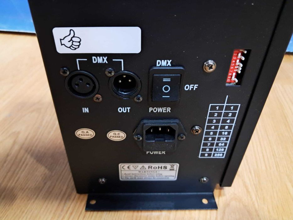 6 Máquinas de Fogo com DMX