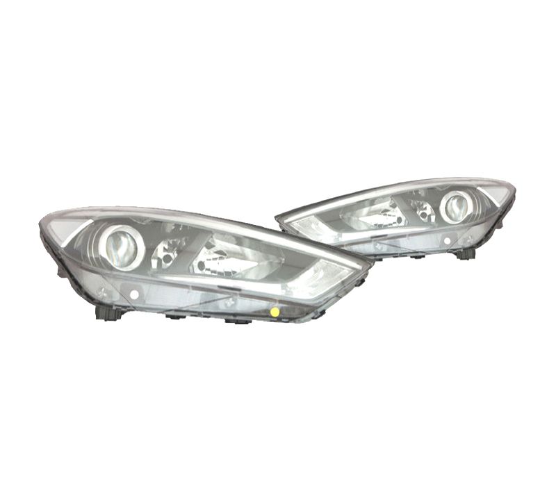 FARÓIS HYUNDAI TUCSON 15-18 COM MOTOR