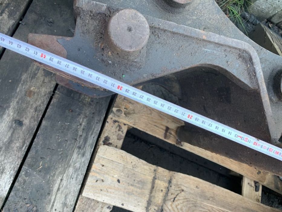 szybkozłącze do koparki mechaniczne, sworznie fi 45