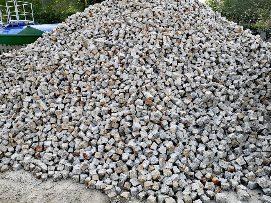 Kostka granitowa 4/6 szaro-ruda