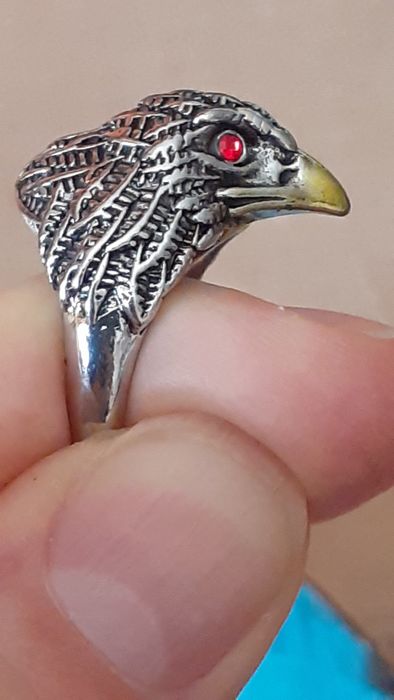 2 Anel Águia em liga de Prata ideal para Adeptos Benfica