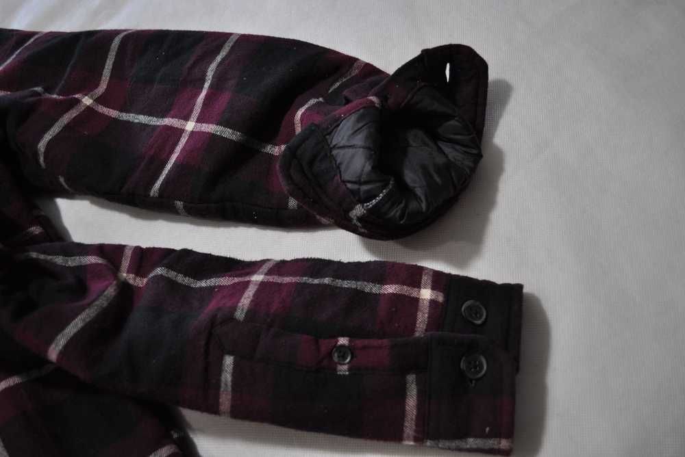 THREADBARE L zimowa męska koszula na misiu gruba workwear r4v  TOCSAM