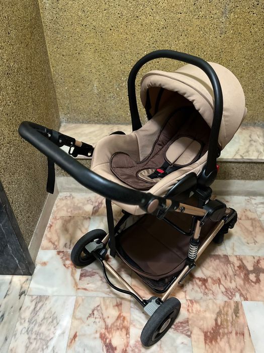 Carrinho de Bebé 3 em 1 | Dos 0 aos 4 anos | Conjunto Completo