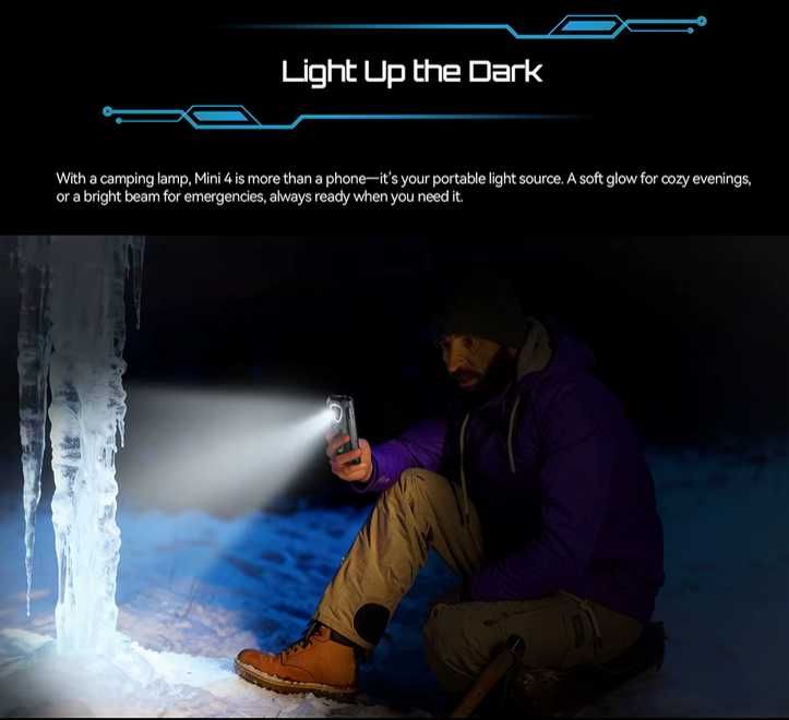 Cubot KingKong Mini 4. 16Gb(6+10)/128Gb, 90Hz, 48Mp/16Mp, 4700Ma, NFC