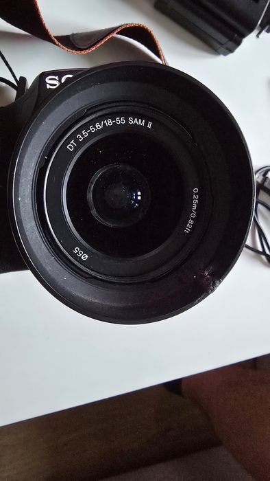 Sony Alpha A68 - zestaw.