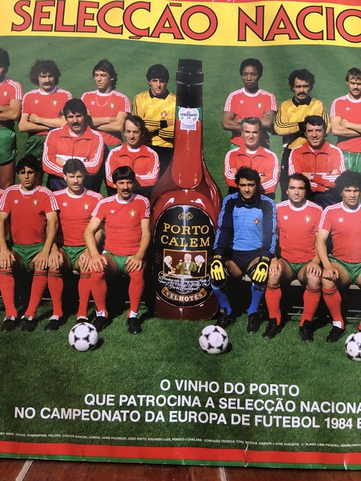 Euro84 Seleccao Nacional Futebol Mega Poster
