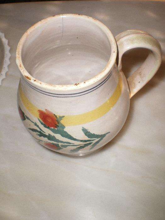 Jarro de faiança - início do séc. XX