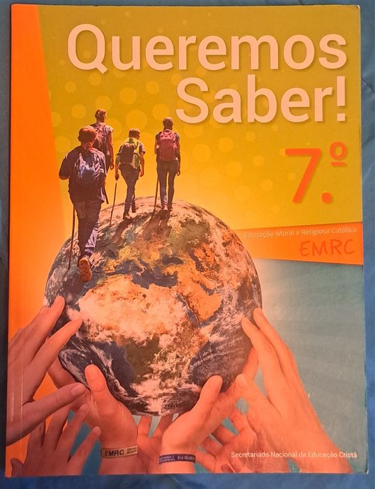 Livro Manual de Educação Moral e Religiosa Católica (EMRC) Queremos Saber! 7 ano