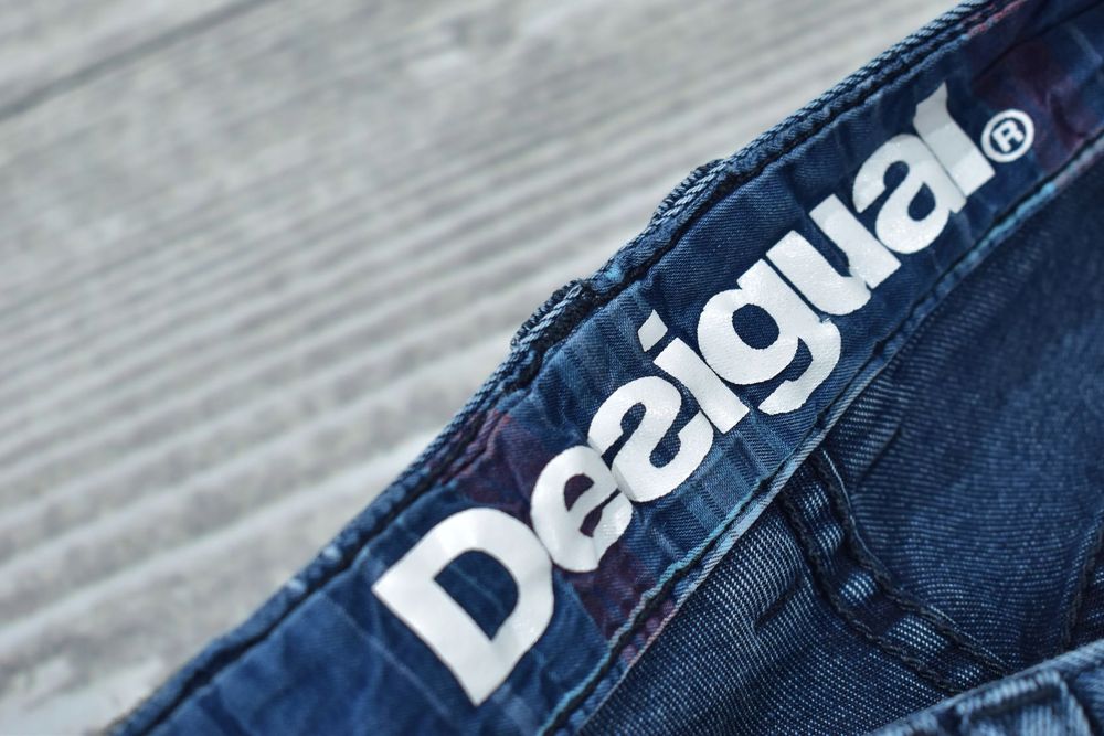 Desigual Spodnie Jeansowe Męskie Slim W30 L32