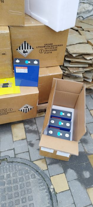Нові акумулятори LiFePo4 EVE 314ah, липень 25рік, резервне живлення
