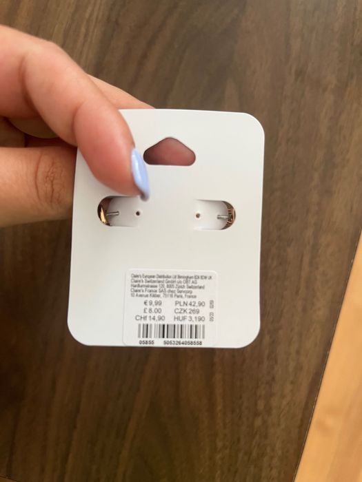 Kolczyki koła claires