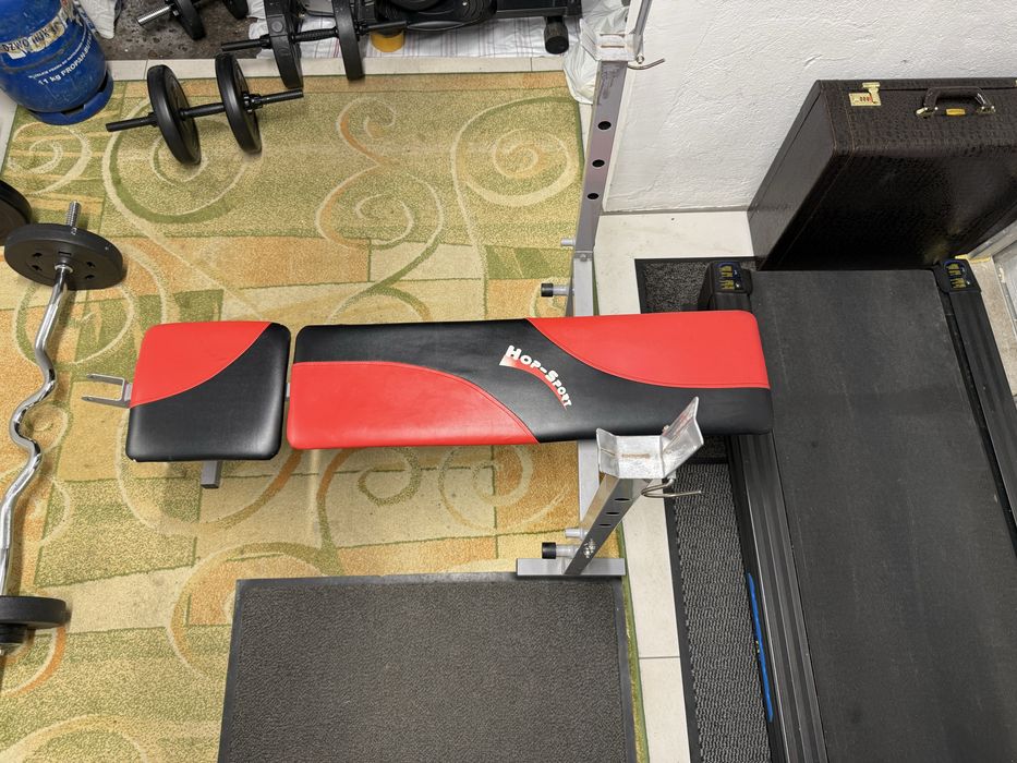 Lawka do cwiczen oraz jej wyposazenie