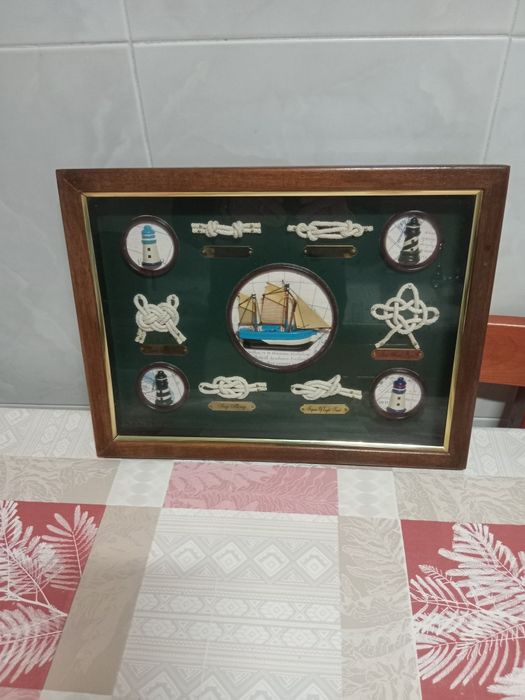 Quadro antigo marinheiro