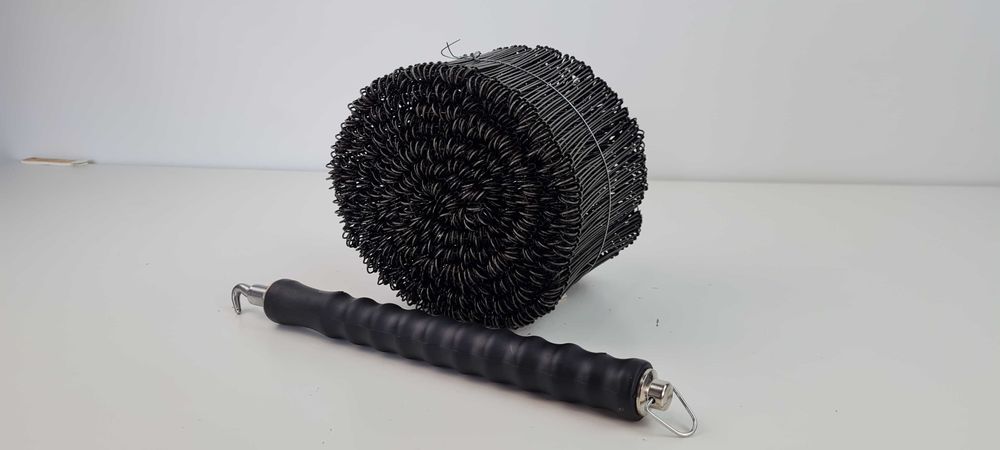 Drut Wiązałkowy Oczkowy fi1,20mm 12,5cm 1000szt + Klucz Obrotowy Twist