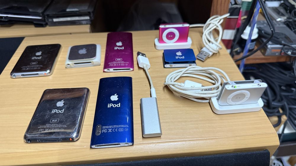 Lote de Ipodes da sony diversos modelos e capacidades