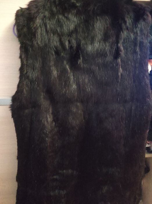 Жилетка натуральная с кролика