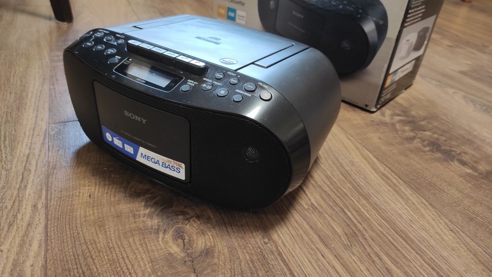 Radioodtwarzacz Sony CFD-s50 czarny radio, wieża
