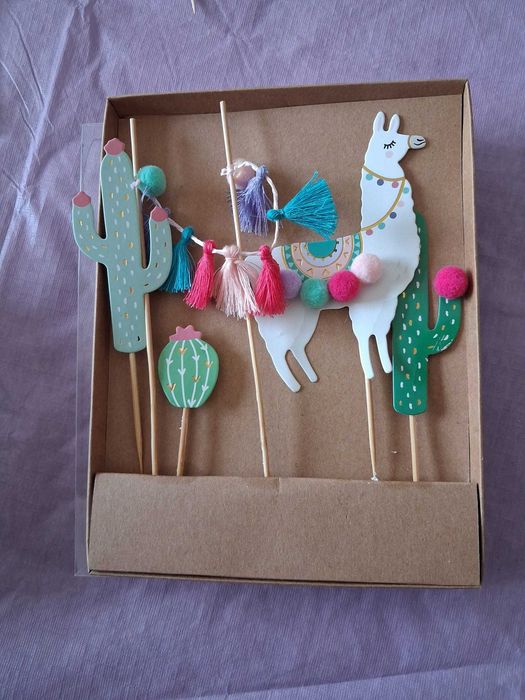 KIT Aniversário "Lamas e Catos"