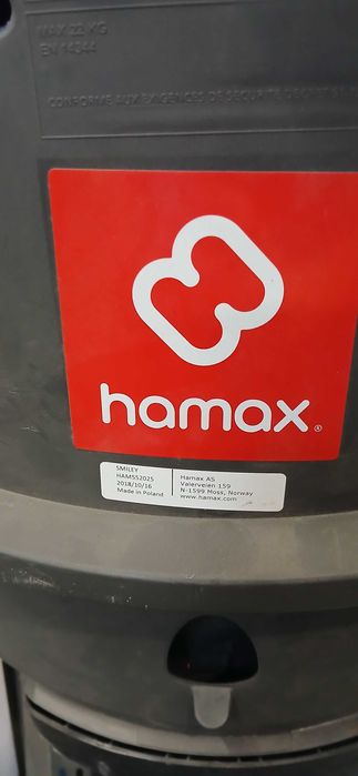 Fotelik rowerowy dziecięcy Hamax HAM552025 Smiley