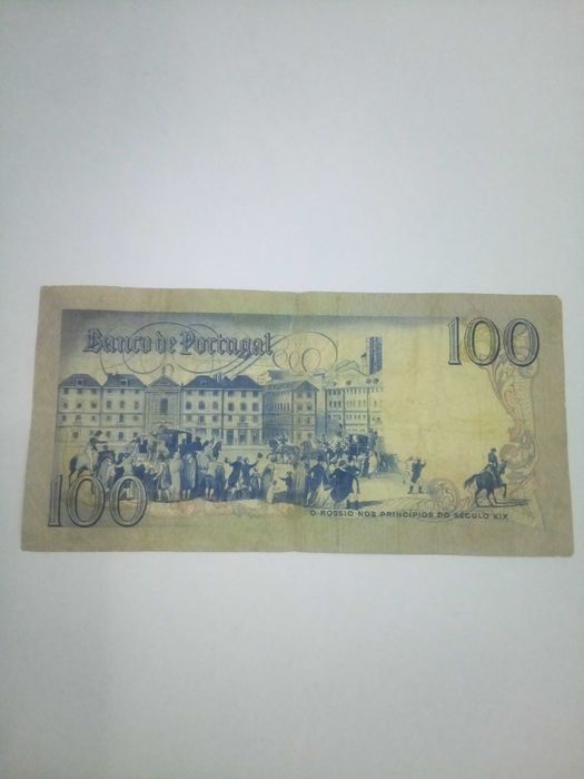 Lindo exemplar de notas portuguesas de 100 escudos de 1981