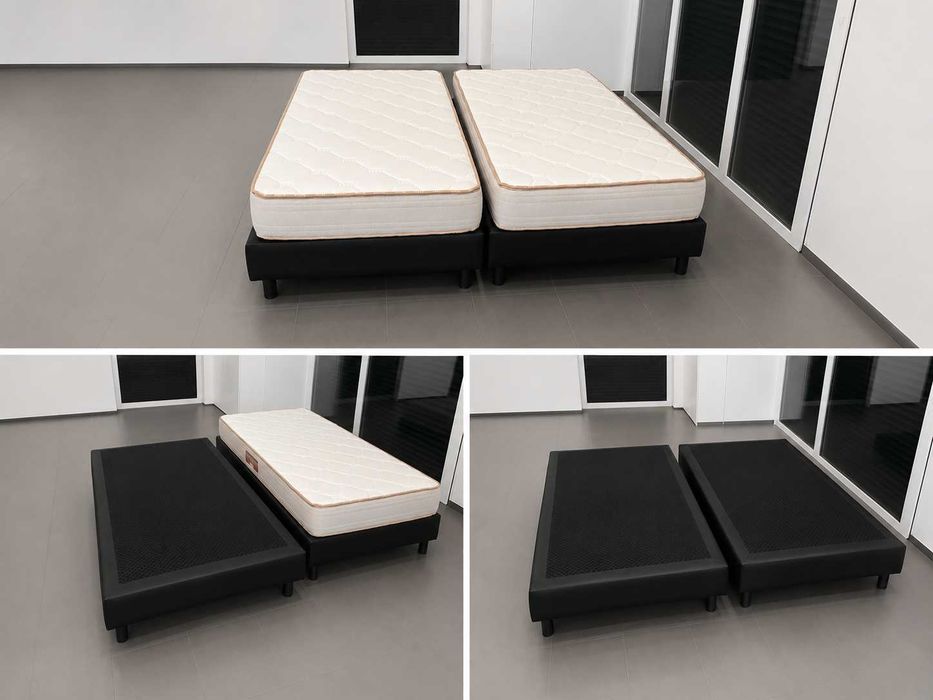 2 camas + 2 colchões 100x200