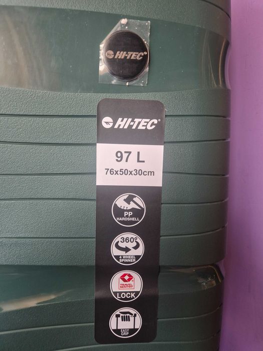 Nowa walizka podróżna Hi-Tec duża 97 L