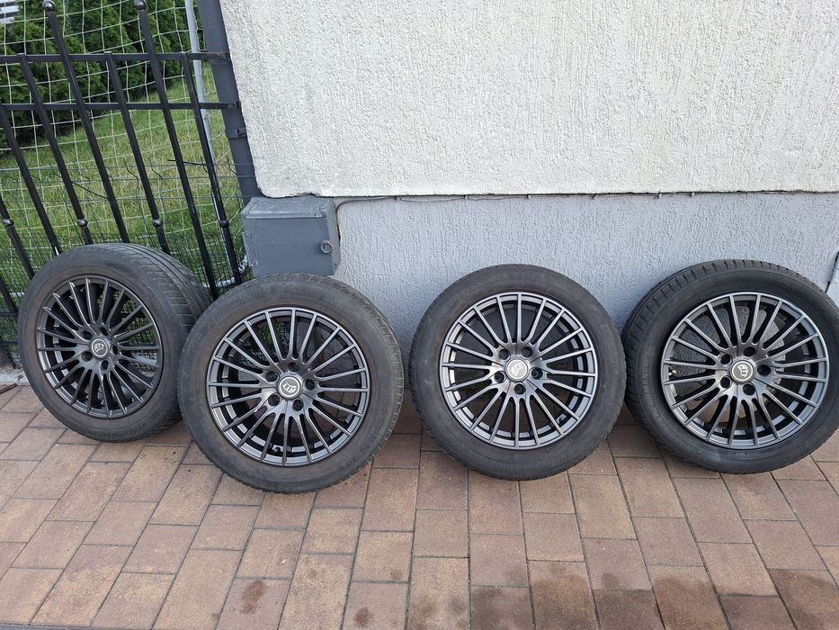Koła aluminiowe vw audi 205/55/16 5x112