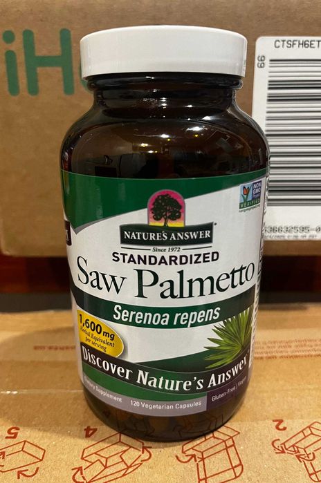 Saw Palmetto Serenoa repens Nature’s Answer, 118 шт