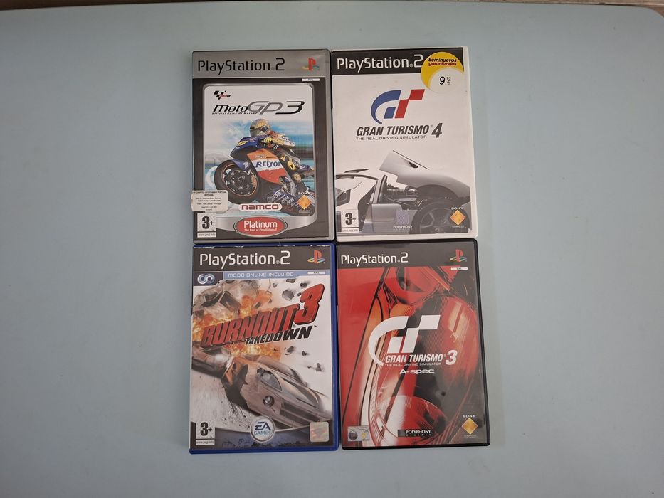 PlayStation 2 PS2 Fat com caixa + acessórios