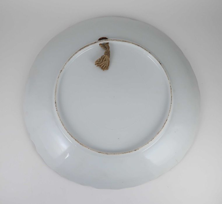 Pratos Grandes Porcelana Europeia Séc. XIX/XX, CADA