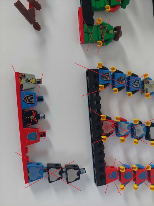 Lego Figurki i elementy Castle całość