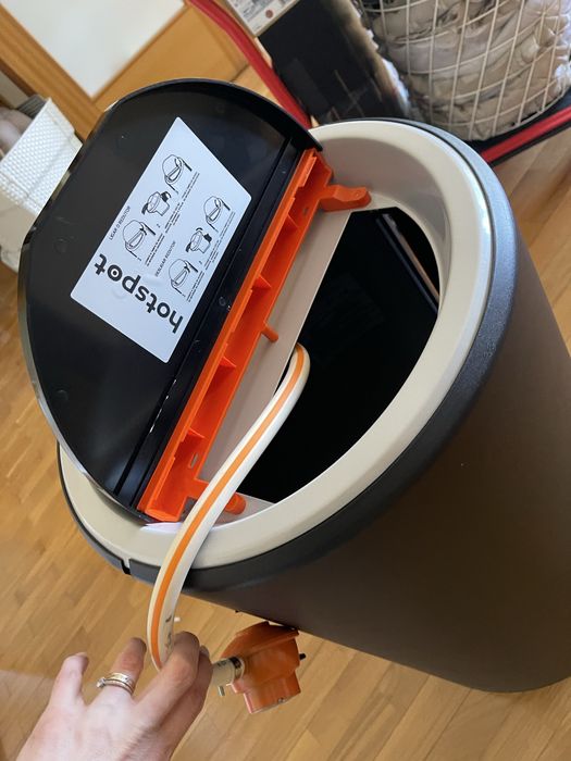 Aquecedor a gás HOTSPOT GALP PRETO 4000W