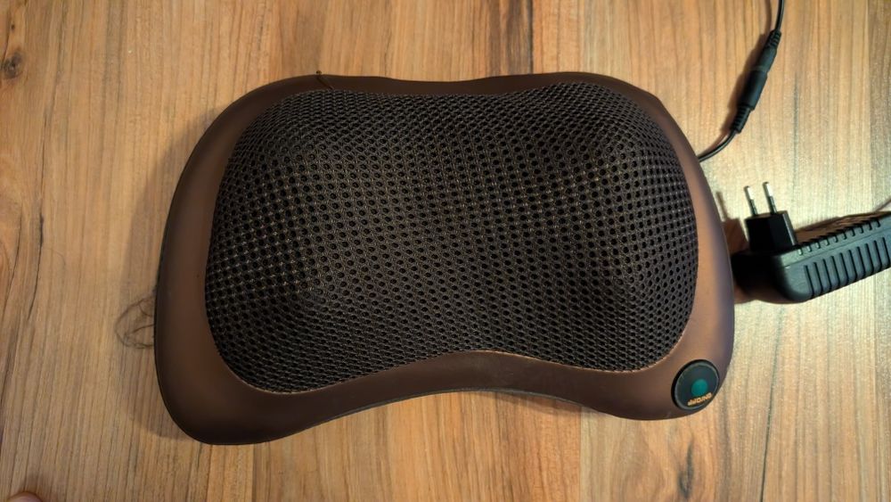 Massajador de costas circular com calor