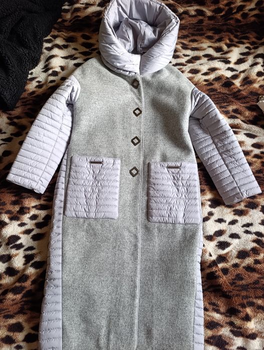 Пальто зимове, жіноче, довге