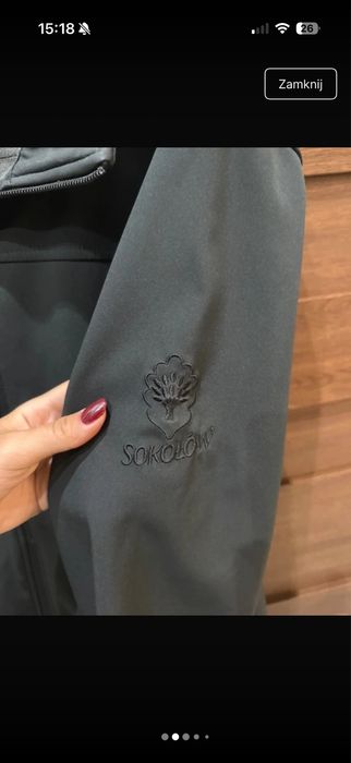 Czarna kurtka męska typu softshell Elevate Life Langley rozmiar XL