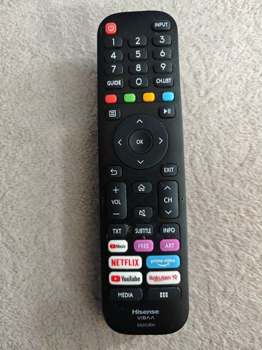 HiSense 58" LED 4K UHD WiFi VIDAA Bluetooth