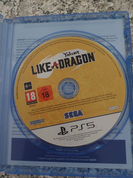 Jogo PS 5 Like a Dragon