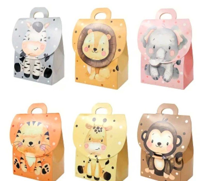 Пакет коробка для солодощів садочок