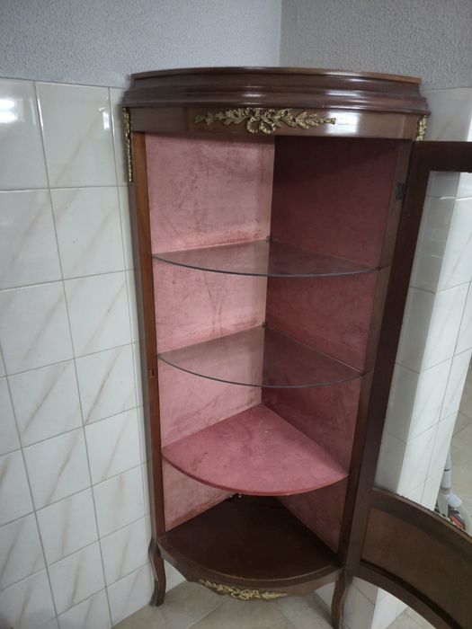 Móvel Vitrine de Canto - Cristaleira Excelente Preço