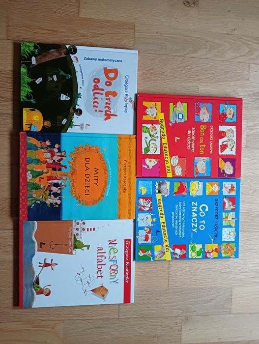 Kasdepke książki dla dzieci mity, do trzech odlicz, co to znczy,