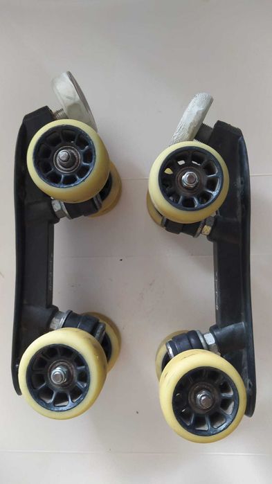 Base patins DAC usada com Rodas