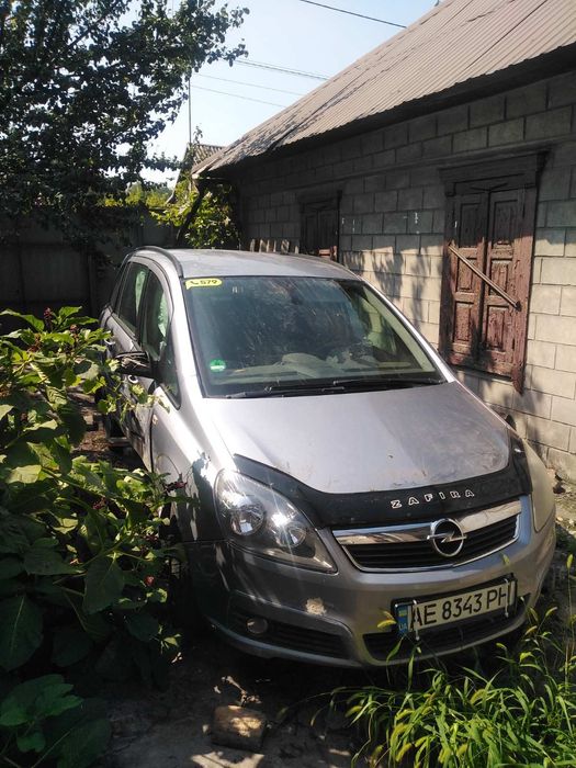 Opel Zafira B, 2007 авто после ДТП