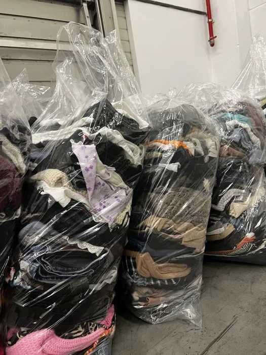 odzież z Anglii/ tania odzież używana / Mix ubrań/ sort Anglia