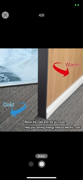 Taśma uszczelniająca do drzwi