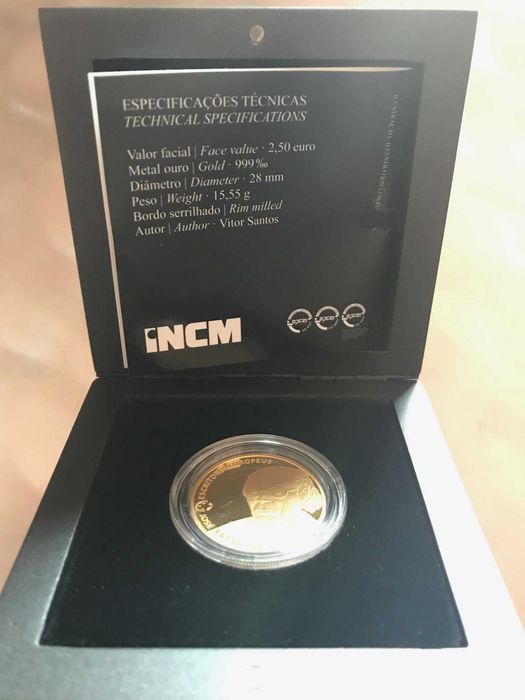 Moeda Ouro Proof