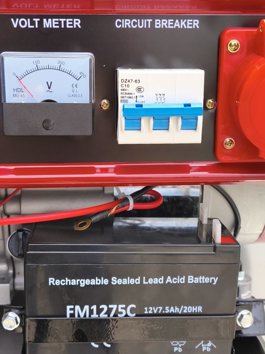 Gerador de energia 8500w com arranque eléctrico a bateria