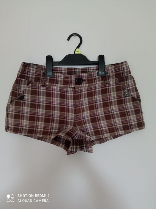 H&M krótkie spodenki szorty w kratkę M
